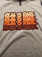 "Real is rare" MELANIN PACK Multi logo Tee