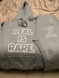 REAL IS RARE hoodie set